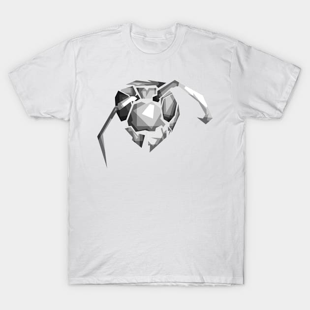 wasp's head in black and white T-Shirt by Rizkydwi
